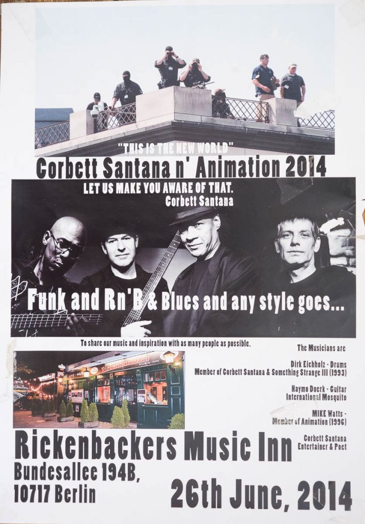 Plakat_Corbett Santana n' Animation_26.Juni.2014