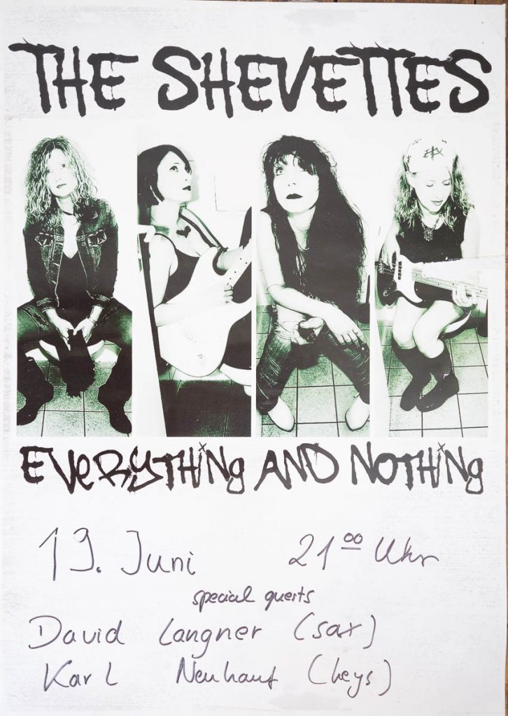 Plakat_The Shevettes_13.Juni